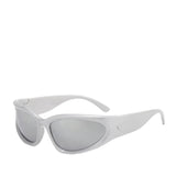 Kennie Rylie Y2K Sporty Shades in Silver