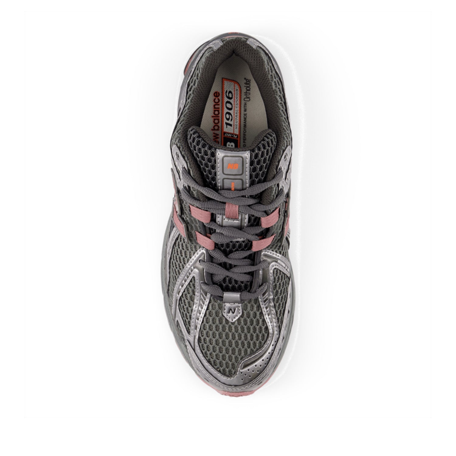 New Balance Unisex U1906RV1 in Dark Silver Metallic/Rosewood