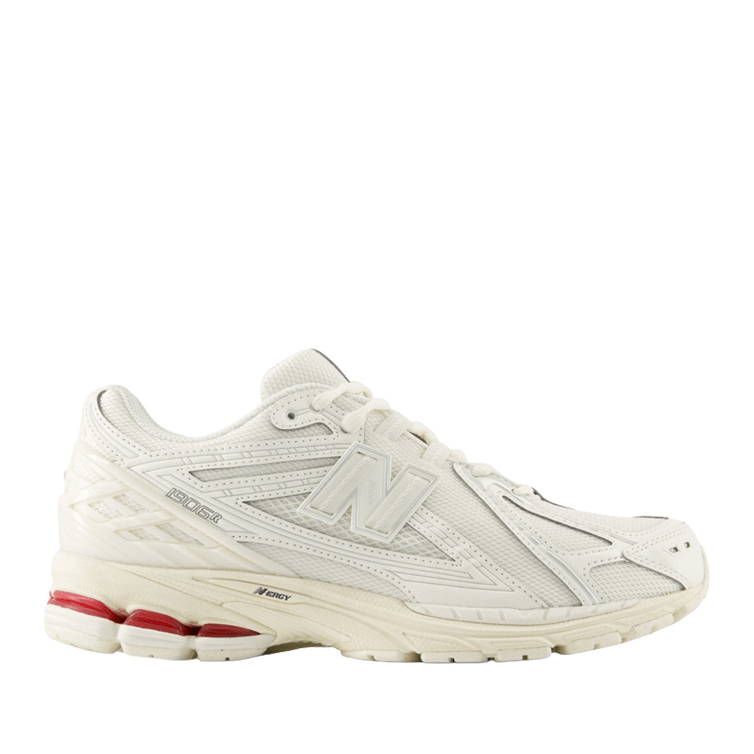 New Balance Unisex U1906RV1 in Angora/Sea Salt/Shadow Red