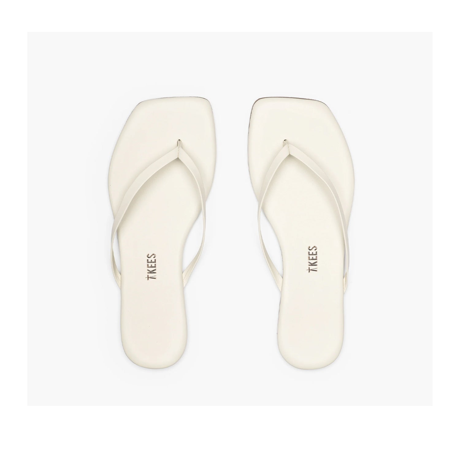 TKEES Women's Lily Square Toe in Cream