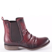 Miz Mooz Women's Lissie Antique Boot in Bordeaux Antique