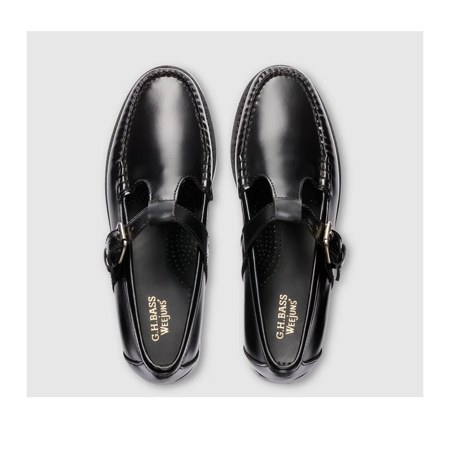 G.H. Bass Women's Mary Jane Weejun in Black