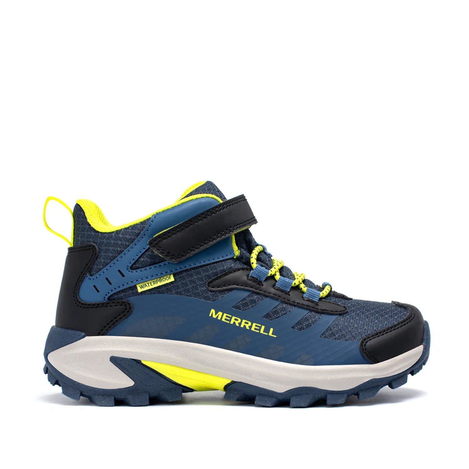 Merrell Kids' Unisex Moab Speed 2 Mid A/C Wtprf in Navy