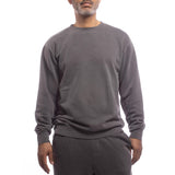 Made for The People Upcycled Crewneck Sweatshirt in Black