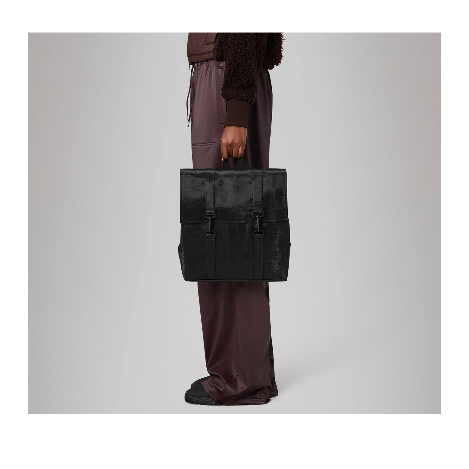 Rains MSN Bag Mini W3 in Coal