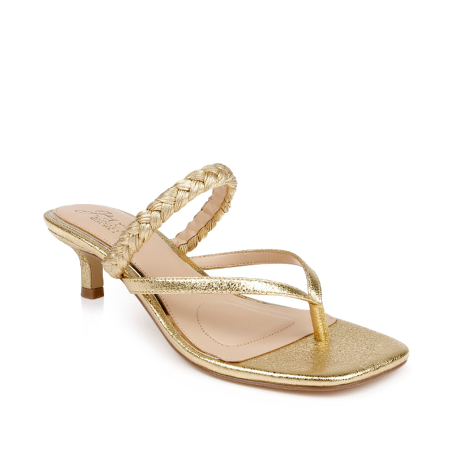 Jewel Badgley Mischka Women's Nadya in Gold