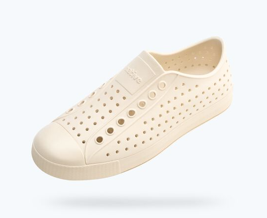 Native Shoes Unisex Jefferson in Bone White/Bone White