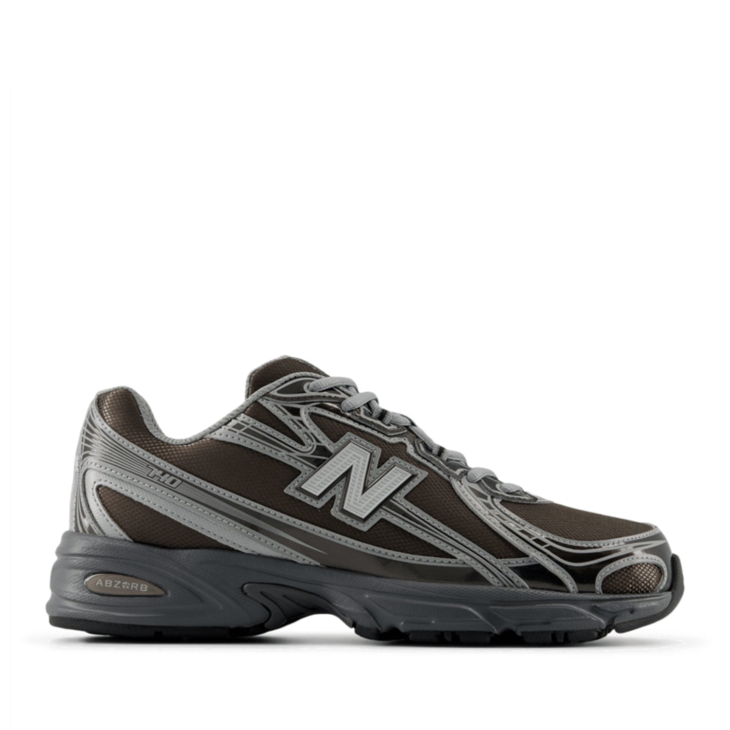 New Balance Unisex 740 in Black Metallic/Castlerock Pfp