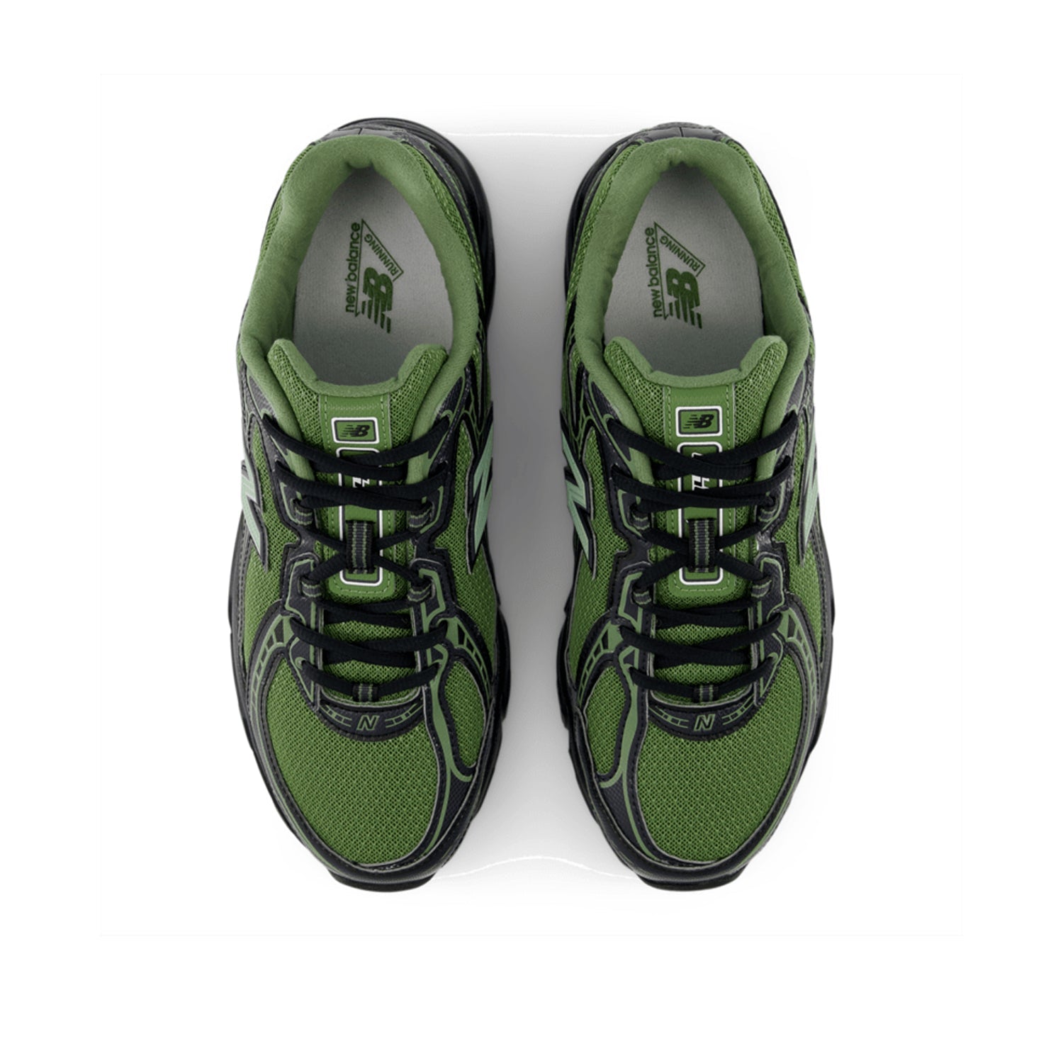 New Balance Unisex 740 in Utility Green/Black