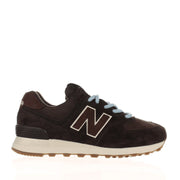 New Balance Women's 574 in Black Coffee/Angora