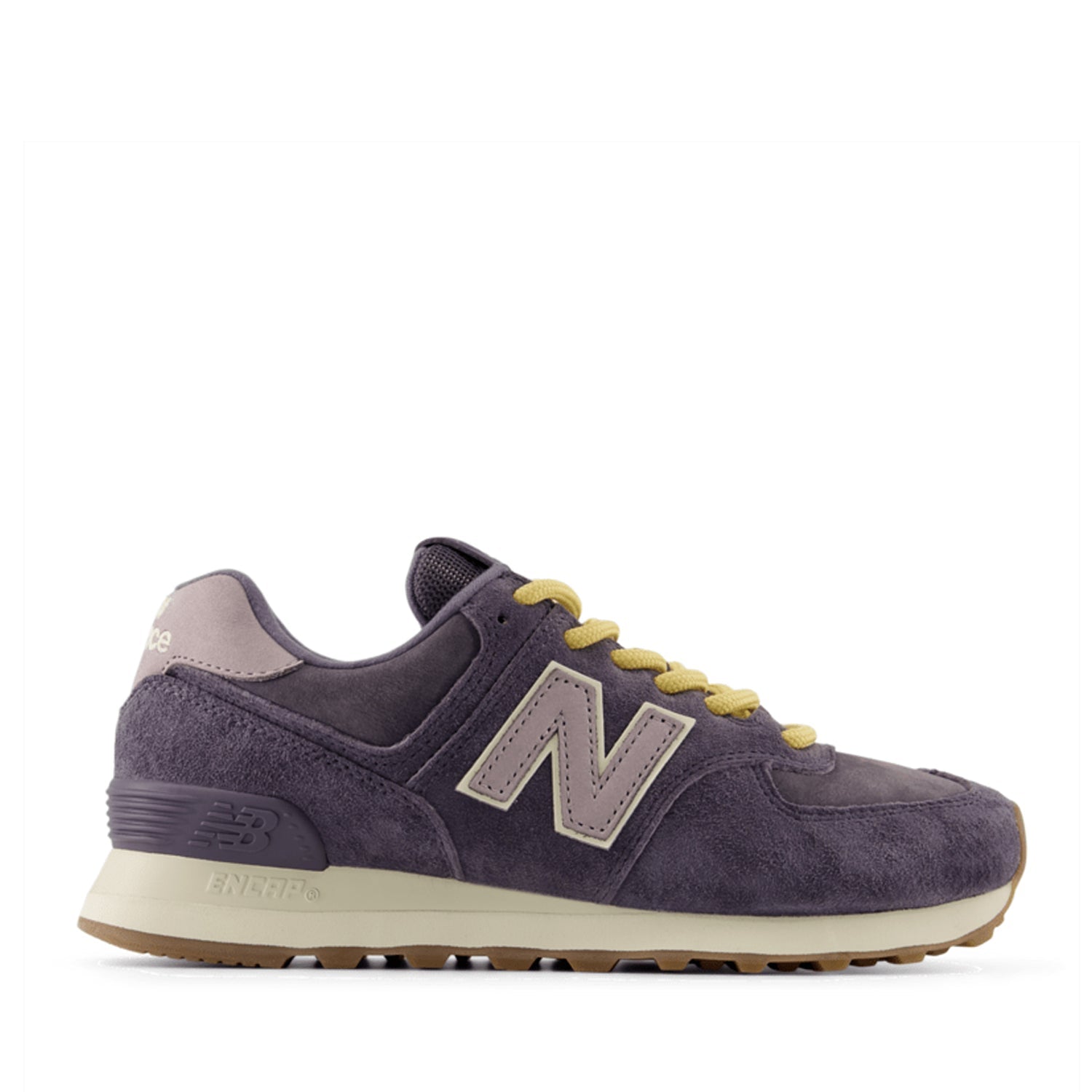 New Balance Women's 574 in Neptune Grey/Truffle Salt