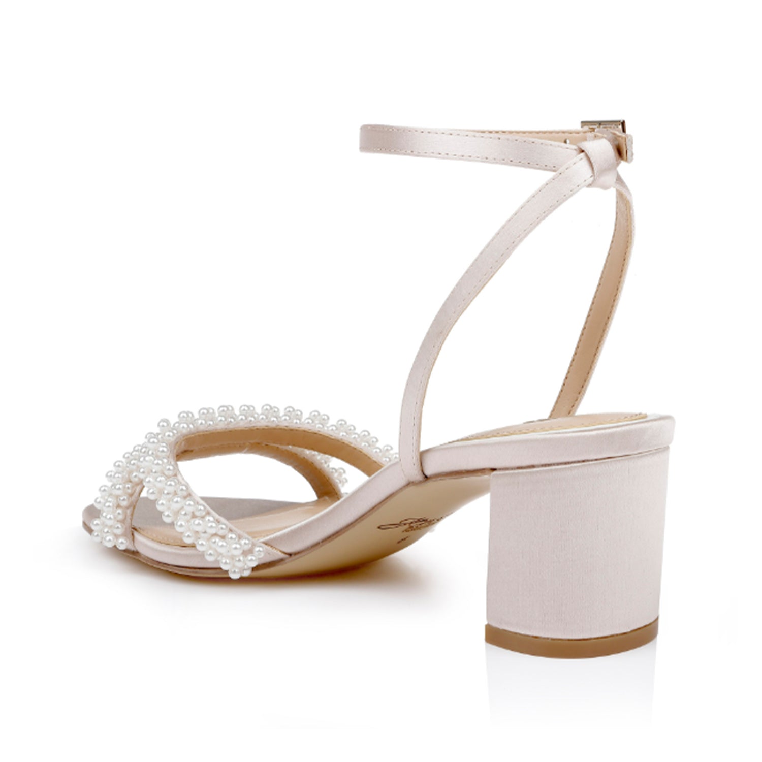 Jewel Badgley Mischka Women's Ninnette in Champagne