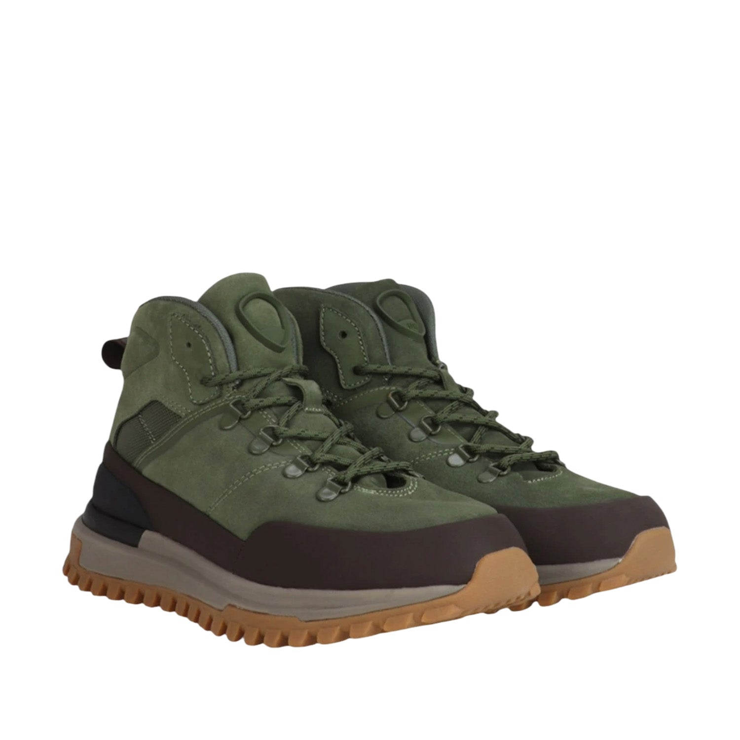 Pajar Men's Fenwick in Military Green/Dark Brown