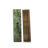 Pineapple Co 5" Metal Straws Set of 4 in Silver