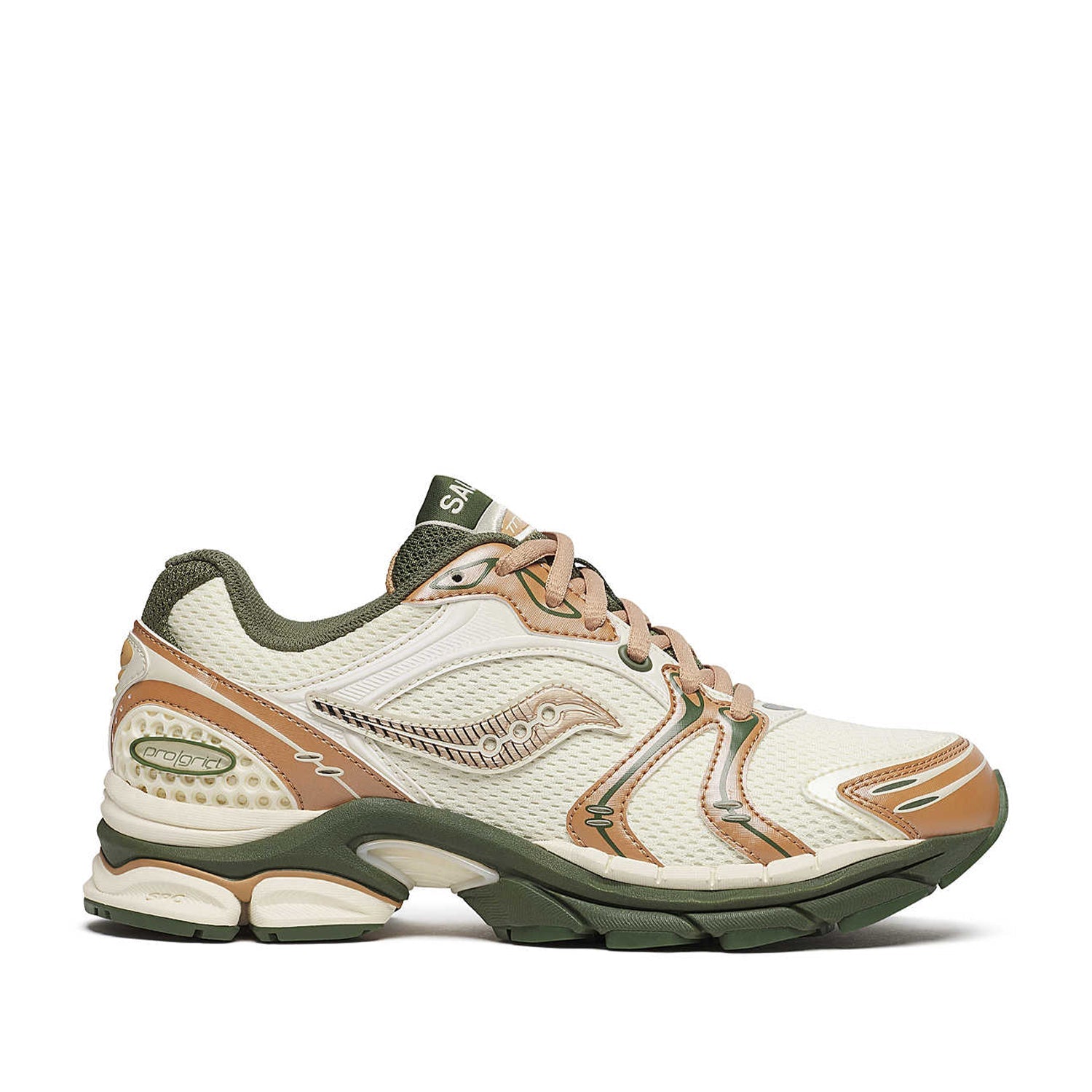 Saucony Women's Progrid Triumph 4 in Cream/Doe