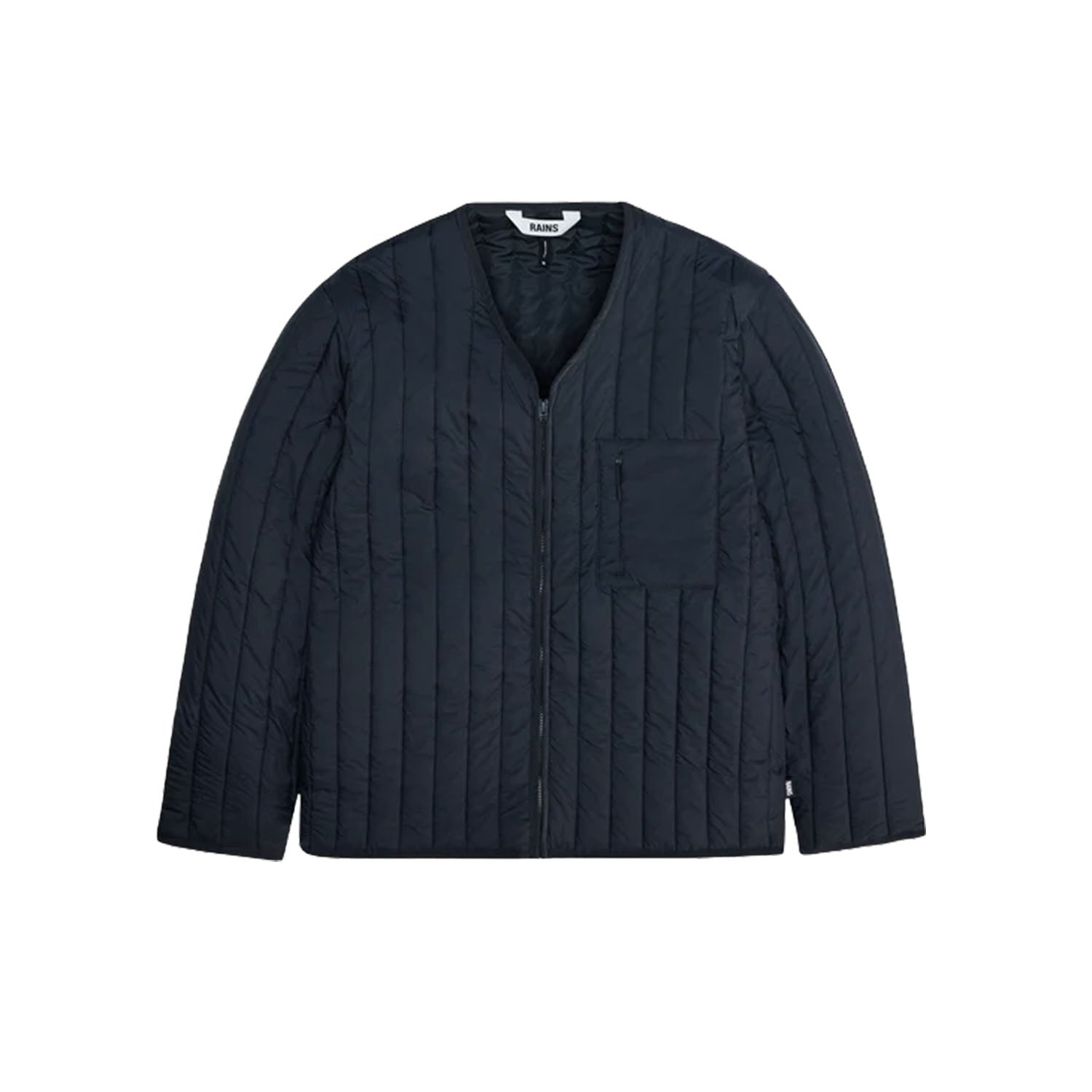Rains Men's Banja Liner Bomber Jacket in Navy