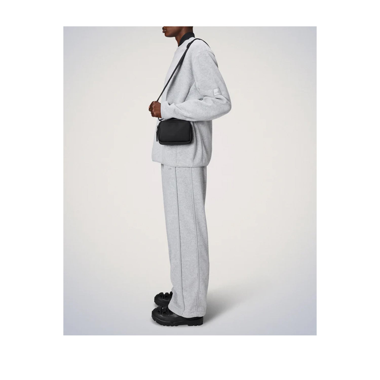 Rains Box Bag Micro W3 in Black