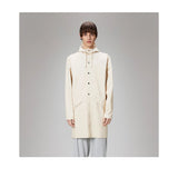 Rains Unisex Long Jacket W3 in Dune