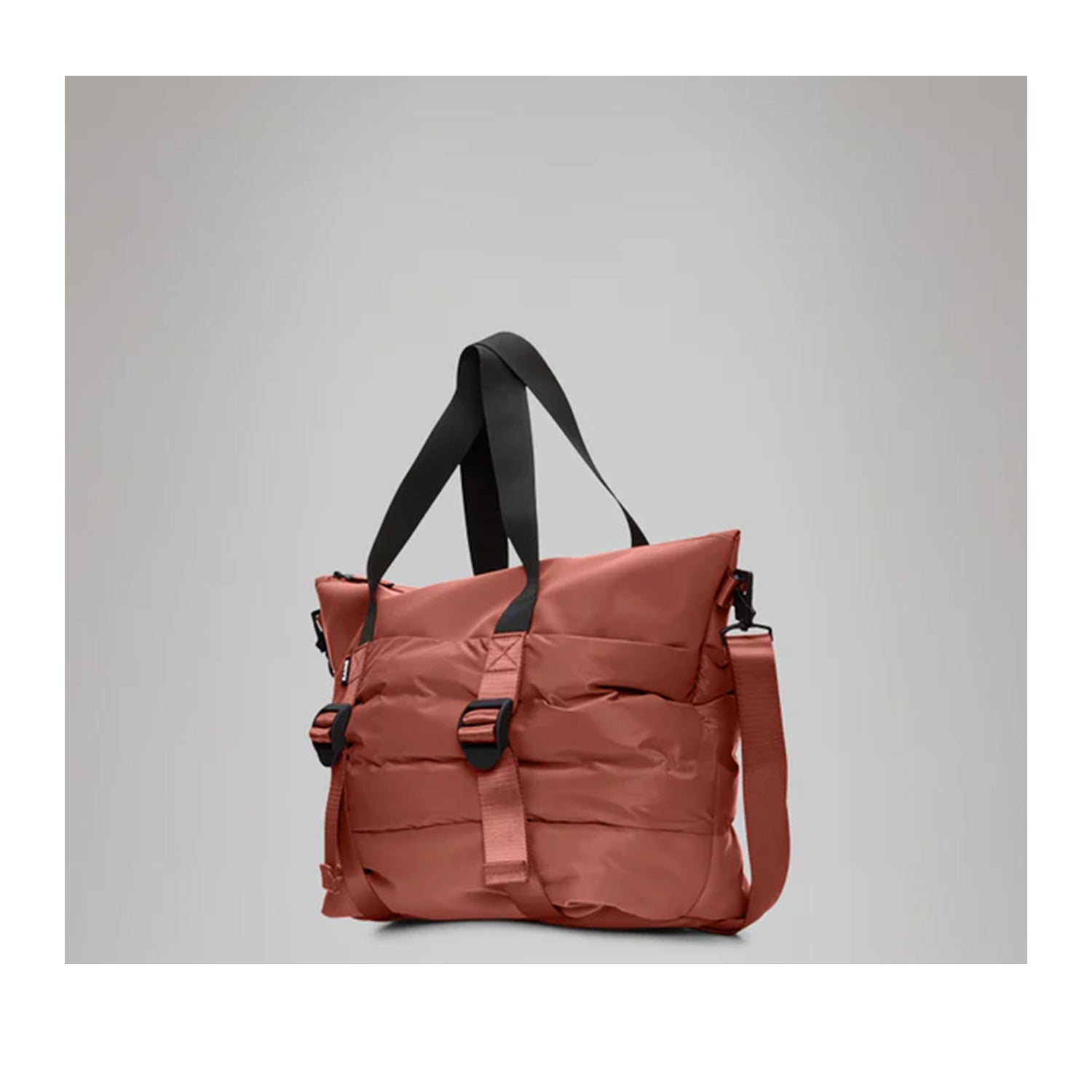 Rains Puffer Mix Tote Bag Mini W3 in Honor