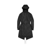 Rains Women's String Parka W3 in Black