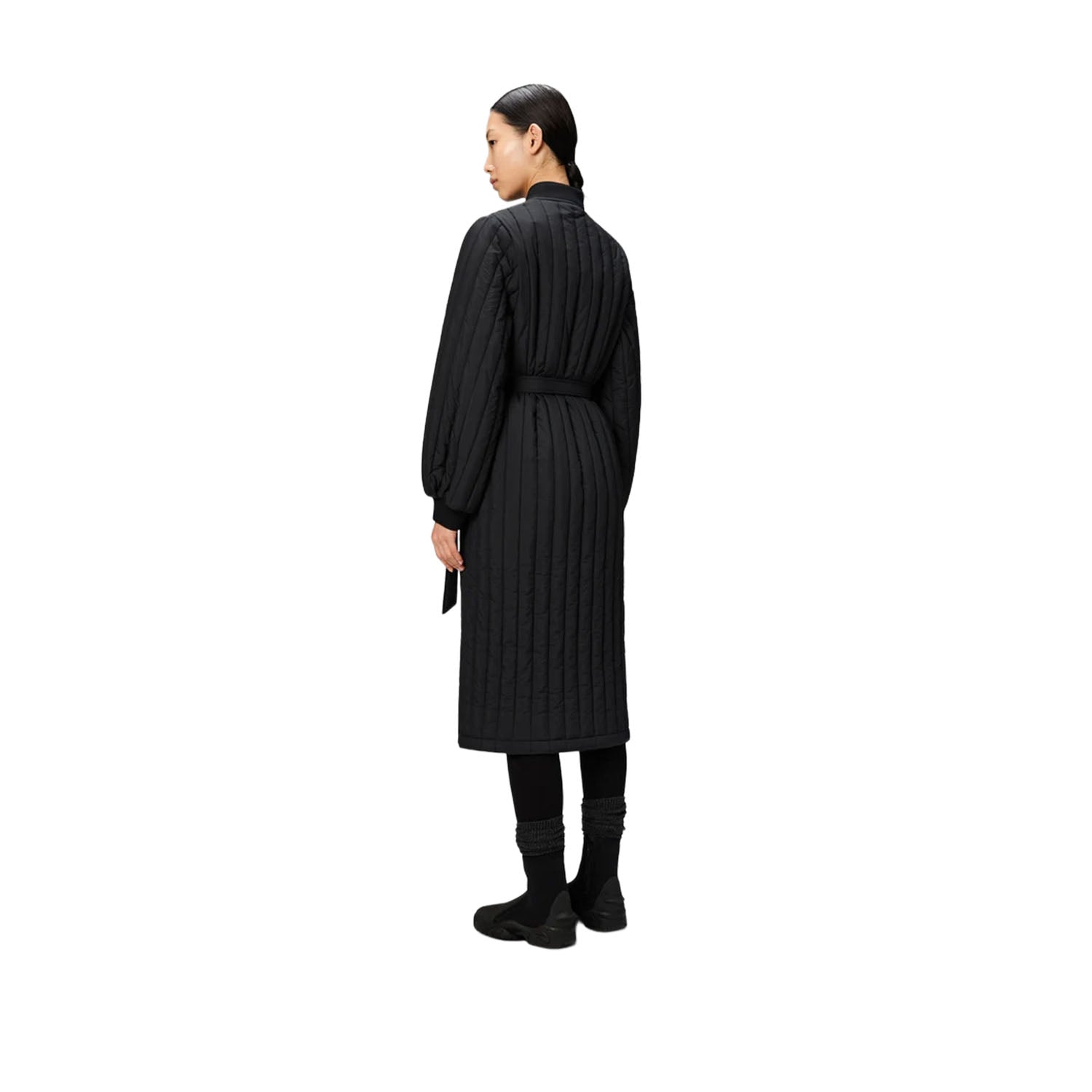 Rains Women's Banja Liner Liner W Coat in Black