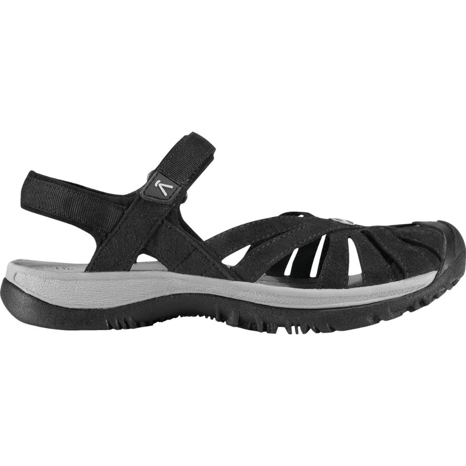Keen Women's Rose Sandal in Black/Neutral Gray
