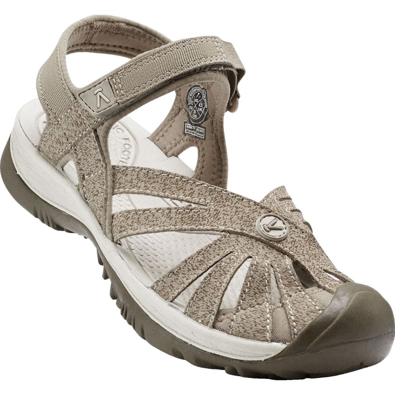 Keen Women's Rose Sandal in Brindle/Shitake