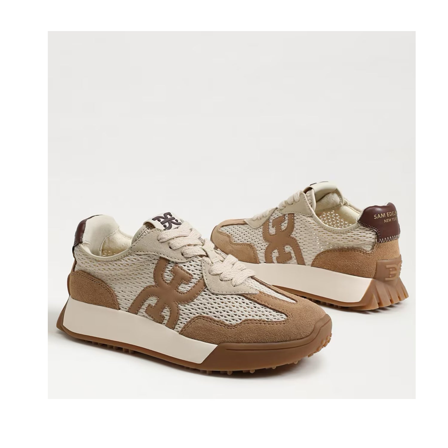 Sam Edelman Women's Langley Mesh in Ivory Tan