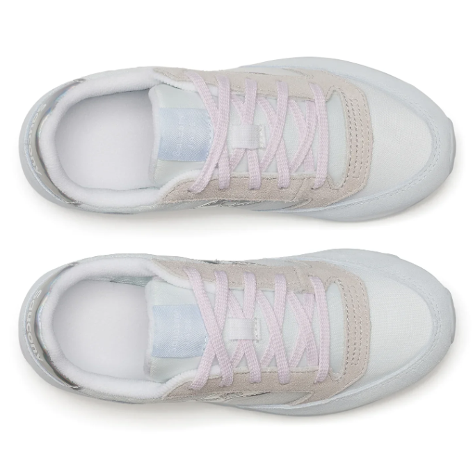 Saucony Kids' Unisex Jazz Original in White/Blue