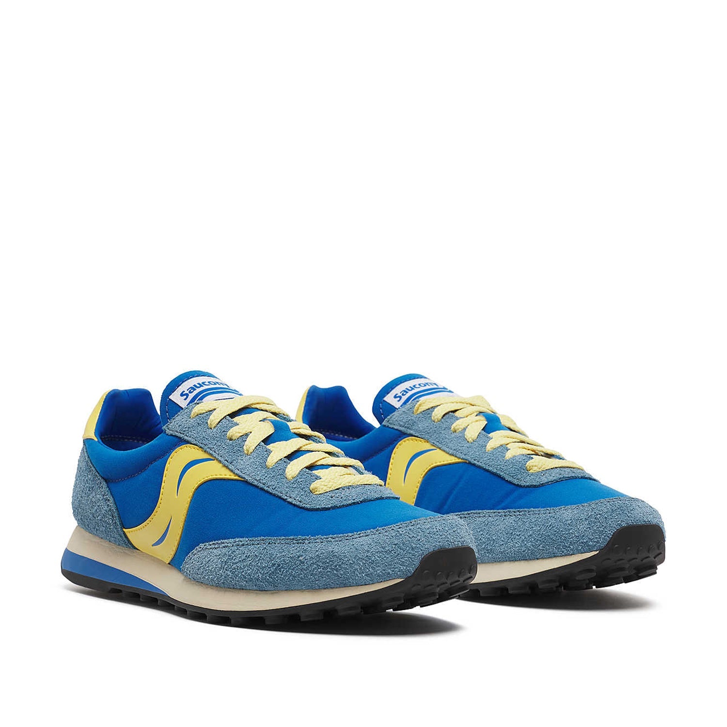 Saucony Unisex Trainer 80 in Blue/Mustard