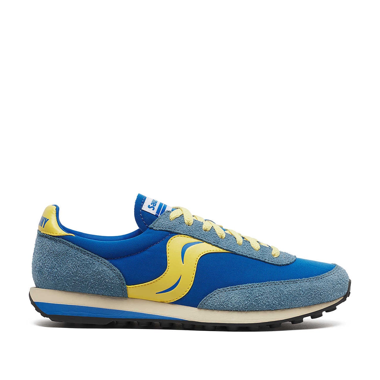 Saucony Unisex Trainer 80 in Blue/Mustard