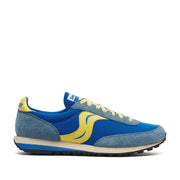 Saucony Unisex Trainer 80 in Blue/Mustard