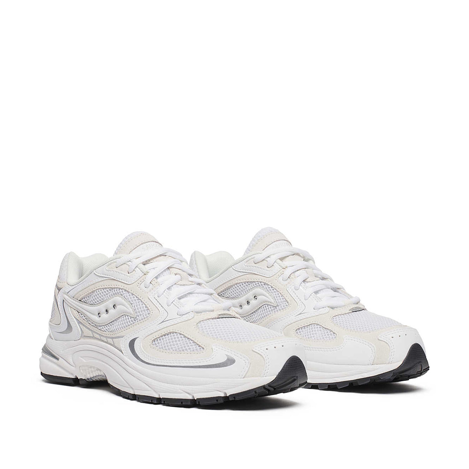 Saucony Unisex Grid Jazz 9 in White/Off White