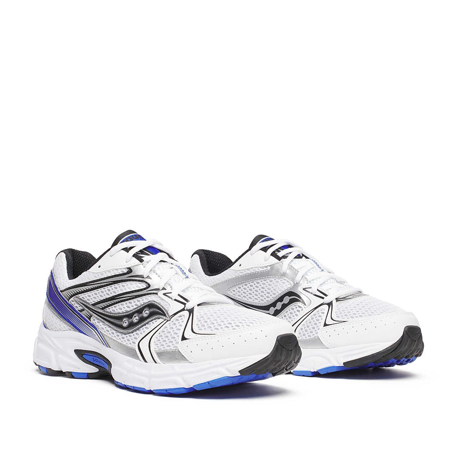 Saucony Men's Ride Millennium in White/Royal