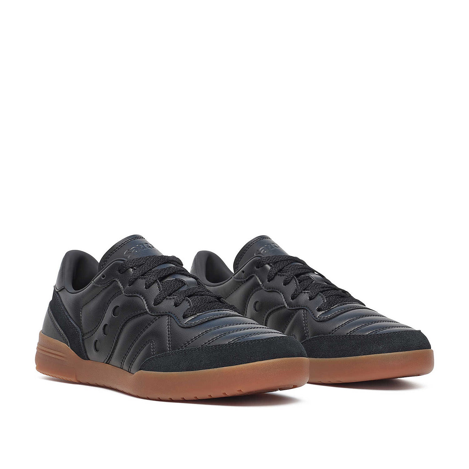 Saucony Unisex 586I in Black/Gum