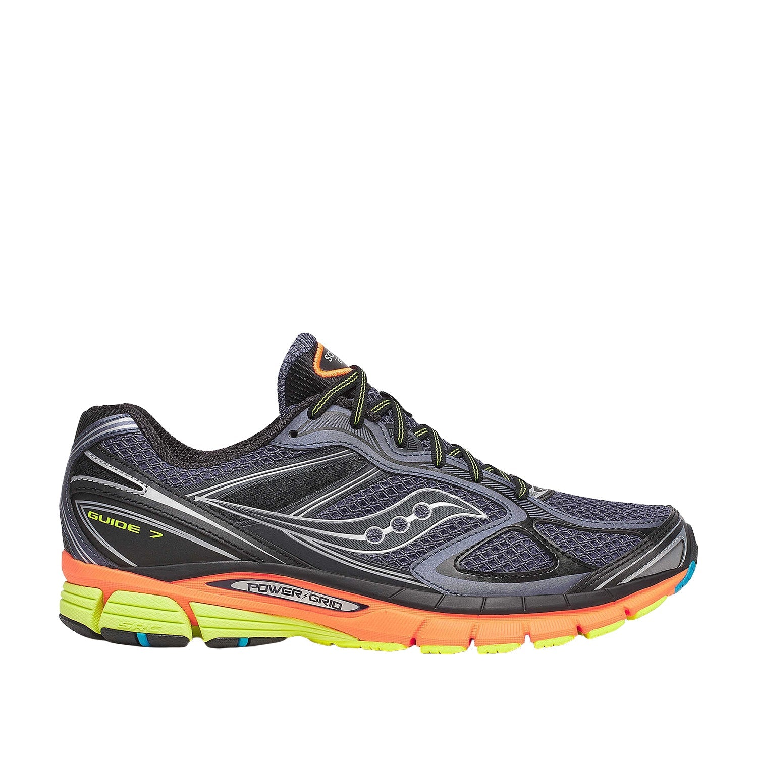 Saucony Unisex Progrid Guide 7 in Grey/Multi