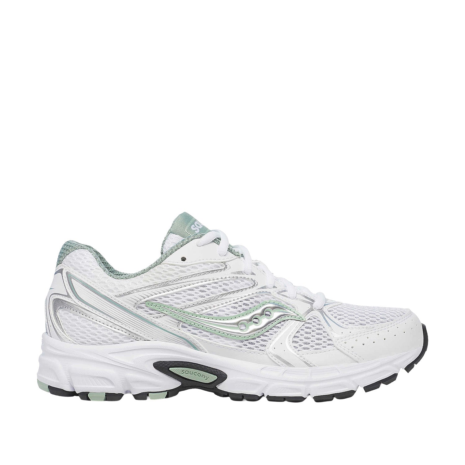 Saucony Unisex Ride Millennium in White/Sage