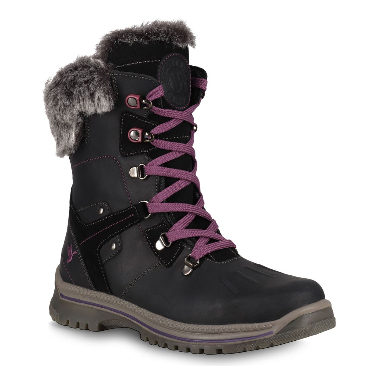 Santana Canada Women's  Milly in Black/Purple