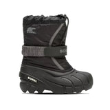 Sorel Children's Flurry in Black, City Grey