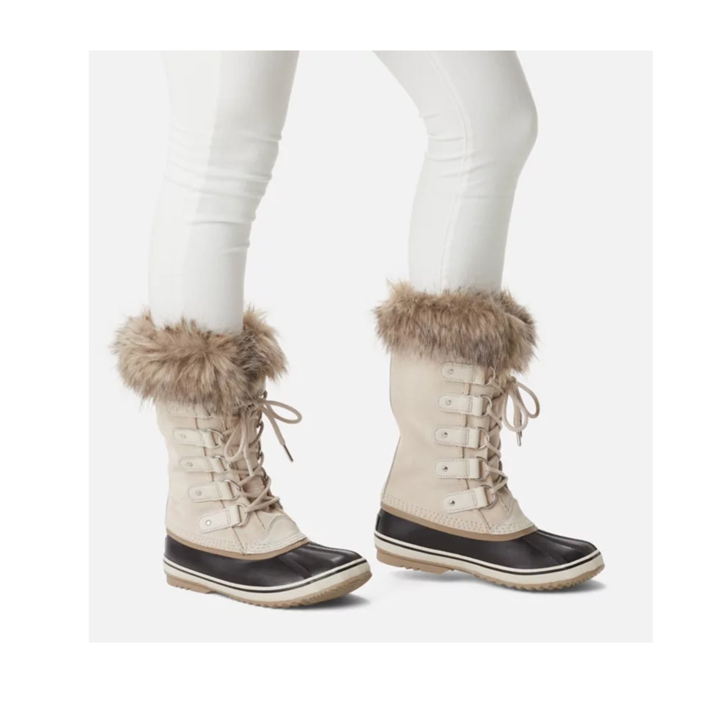 Sorel Women's Joan of Arctic WP in Fawn, Omega Taupe