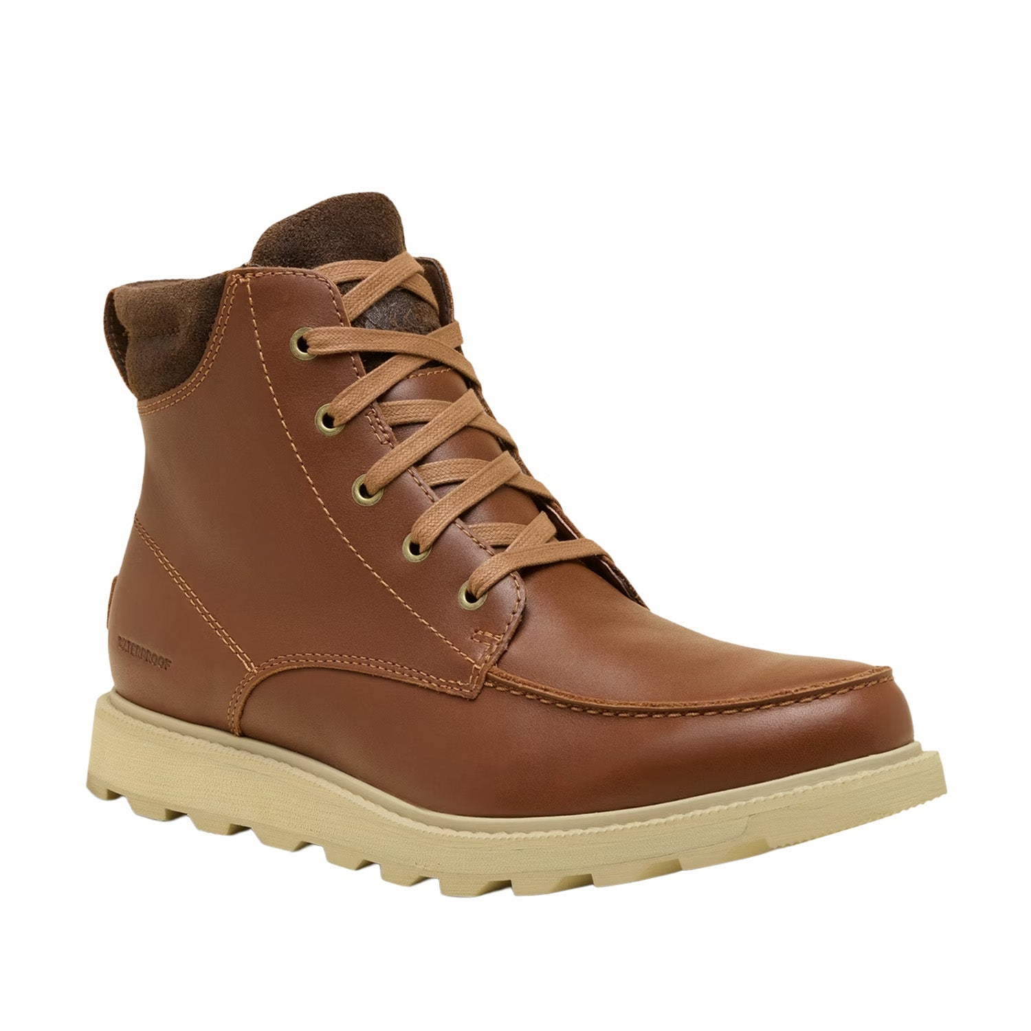 Sorel Men's MADSON II Moc Toe WP in Velvet Tan/Tobacco