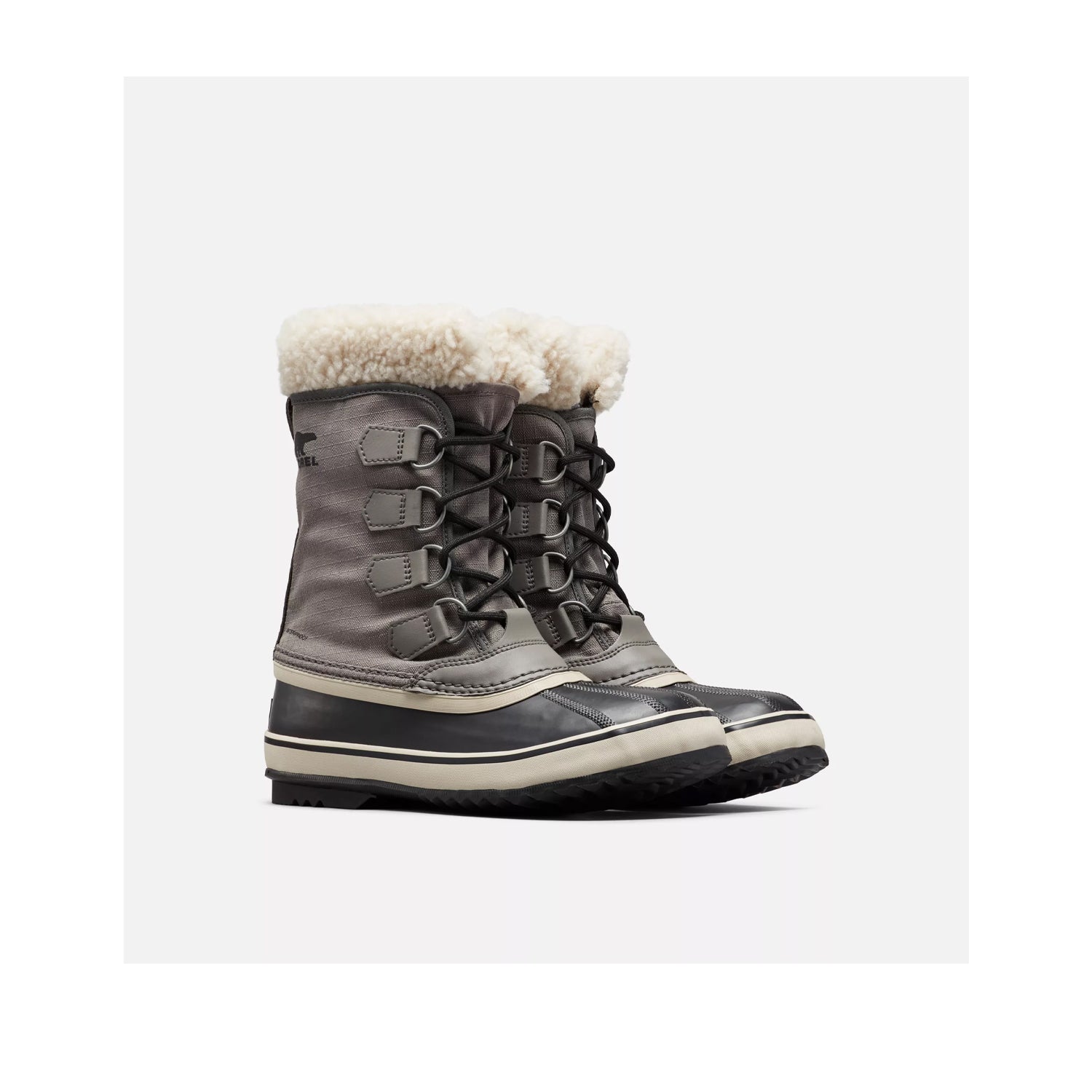 Sorel Women's Winter Carnival WP in Quarry, Black