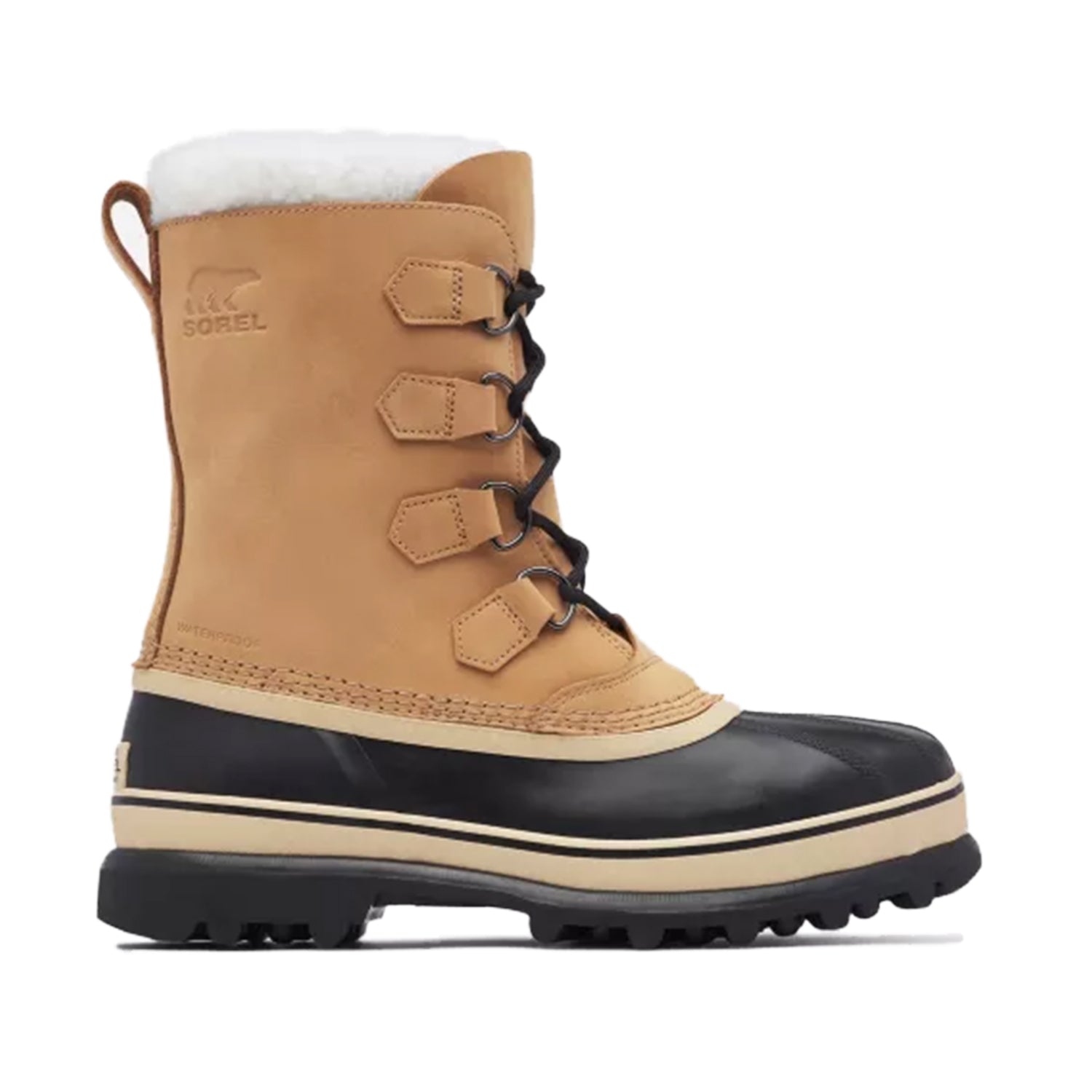 Sorel Men's Caribou WP in Buff