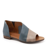Bueno Women's Tanner in Grey w/ Blue Leather