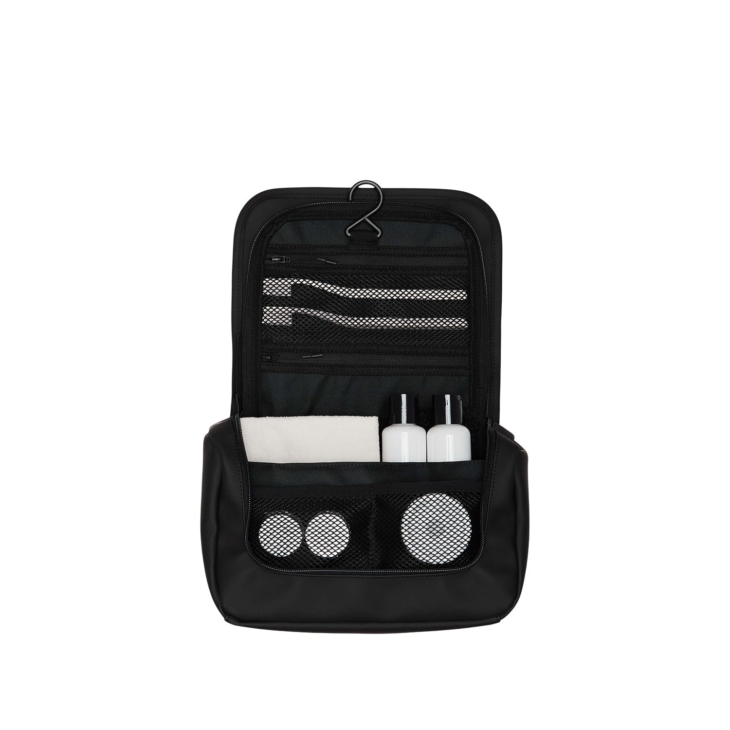 Rains Texel Wash Bag W3 in Black