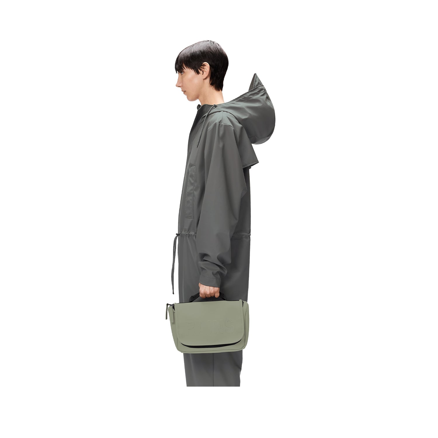 Rains Texel Wash Bag W3 in Drift