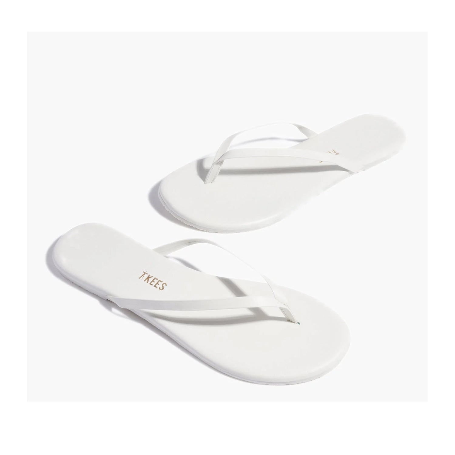 TKEES Women's Solids in White