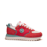 Colmar Women's Travis Block H. Outsole in Fuchsia/White/Turquoise