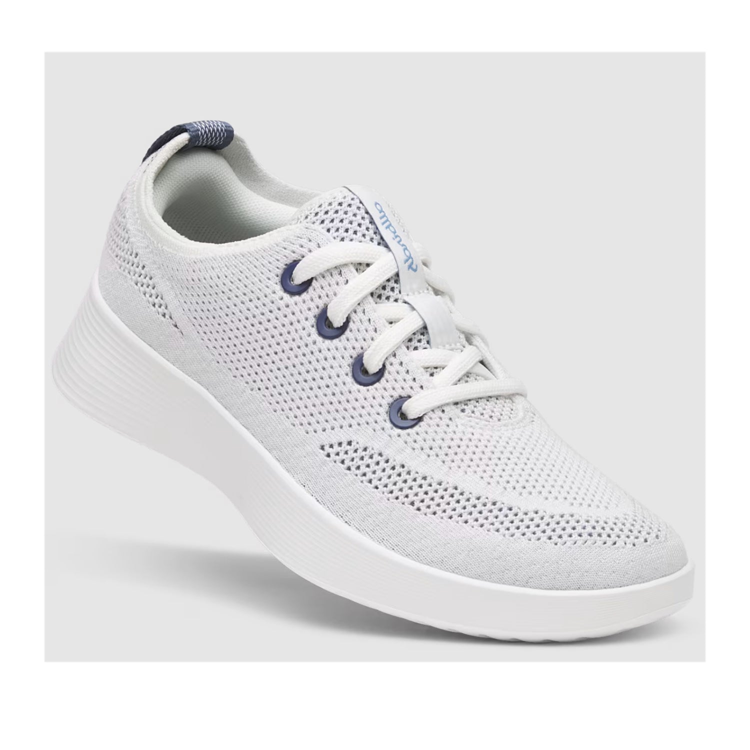 Allbirds Women's Tree Runner Go in Blizzard/Hanami Night