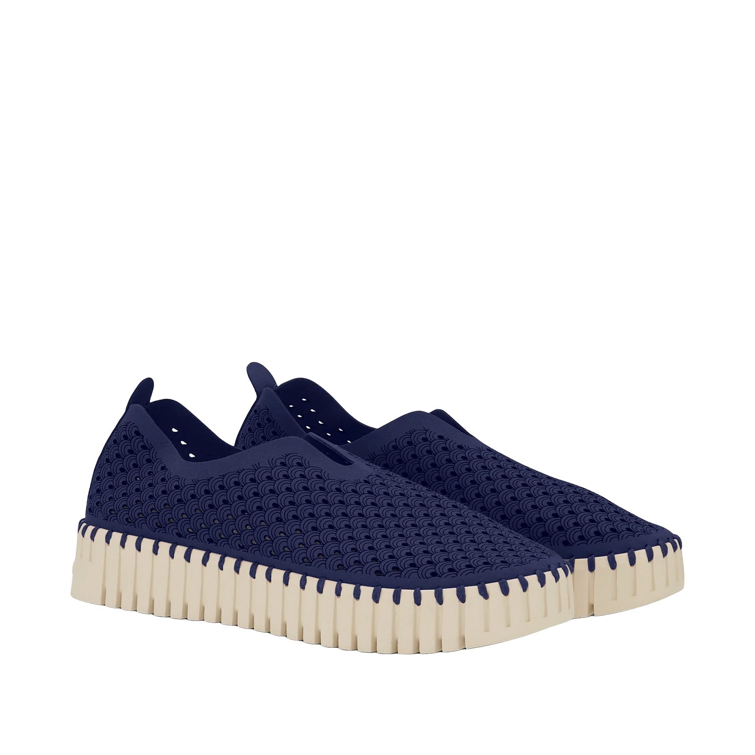 Ilse Jacobson Women's Tulip 3373 Platform in Dark Indigo